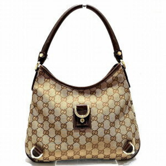 Gucci GG Canvas Abbey Shoulder Bag - Picture 1 of 8
